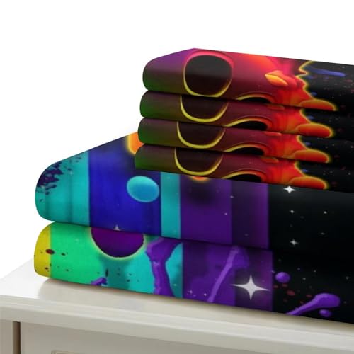 Housse de couette 3D Visage Souriant microfibre double 200x200 - 6