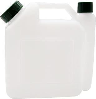 WELCOMETOGREBIZAN 1L 2-Stroke Fuel Mixing Bottle for Chainsaw Trimmer - 20:1 25:1 40:1 50:1 Ratios