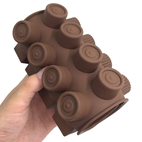 4 Pcs Silicone Chocolate Molds, Non-Stick Break-Apart Protein and Energy Bar, Ice Cube Tray Candy Mold Kitchen Baking Mould