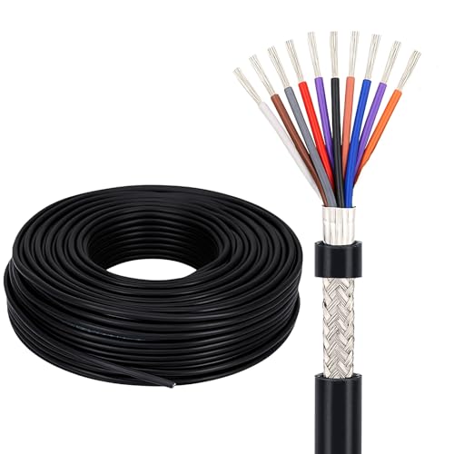 Câble multiconducteur blindé en PVC haute résistance cuivre étamé 26AWG