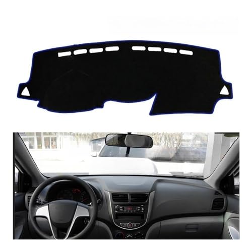 Couverture tableau bord Hyundai Solaris Accent 2011-2017 tapis RB