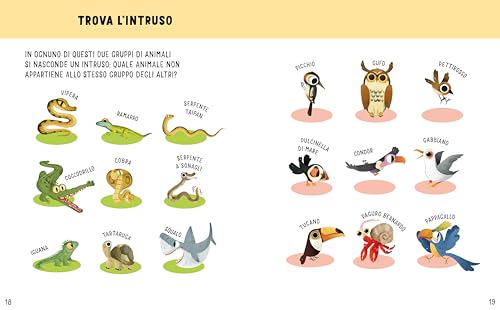 Animali. Più Di 100 Giochi E Curiosità Per Tante Ore Di Divertimento. Gioca E Impara. Ediz. A Colori - 11