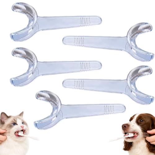 Pet Tooth Brushing Helper for Dogs & Cats - Teeth Cleaning Aid for S & L