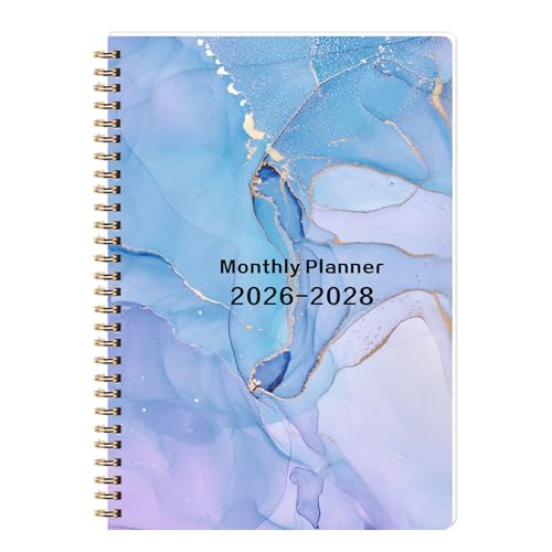 2026-2028 Monthly Planner - 3 Year Monthly Calendar/Planner 2026-2028, 5.9
