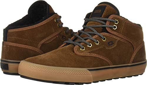 Image of Globe Men's Motley Mid Shoe, Partridge Brown /Gum /Fur, 10 Medium US