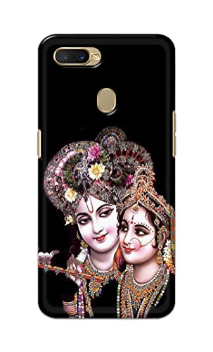 Image of PRINTFIDAA� Printed Hard Back Cover Case for Oppo A7 | Oppo A5s | Oppo A12 | Oppo A11k | Oppo A12s Back Cover (Radha Krishna) -2808