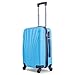 SA Products Cabin Suitcase - Hardshell Airline-Approved Luggage Bag for Travel - Cabin Bag with Inner Pockets, Extendable Top Handle, Side Handle, 4 Spinner Wheels, Lock - 55x22x38cm, 35L, Navy