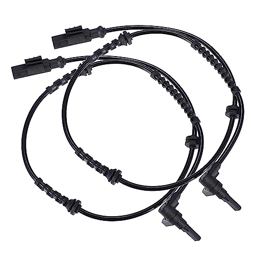 Image of X AUTOHAUX Front Left Right ABS Sensor for Vauxhall Corsa Mk Black