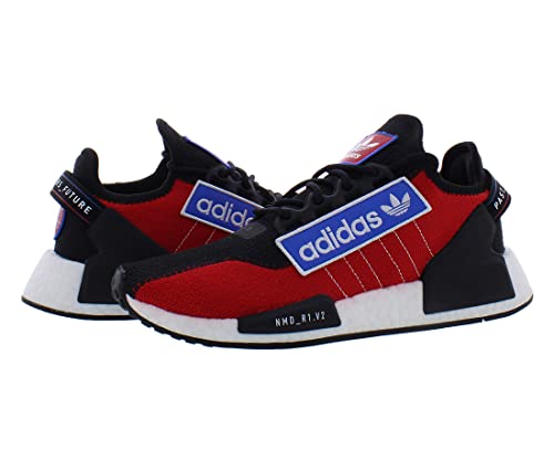 adidas NMD R1.V2 Mens Shoes Size 9.5, Color: Black/Red/Blue3