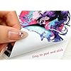 EARLFAMILY 5.1'' Japanese Demoness Samurai Anime Car Sticker Bumper Trunk Window Vinyl Car Decals Waterproof - Image 3
