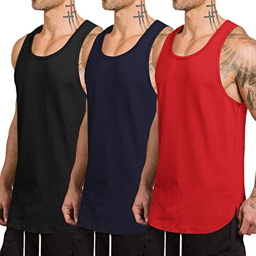 T-shirt de fitness d'été sans manches homme débardeur de sport pour musculation en salle