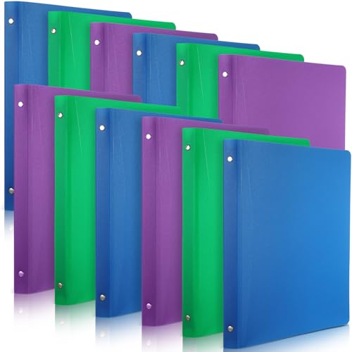 Classeur pour 200 feuilles de papier CHENGU lot de 12 reliures anti-pliure fournitures scolaires