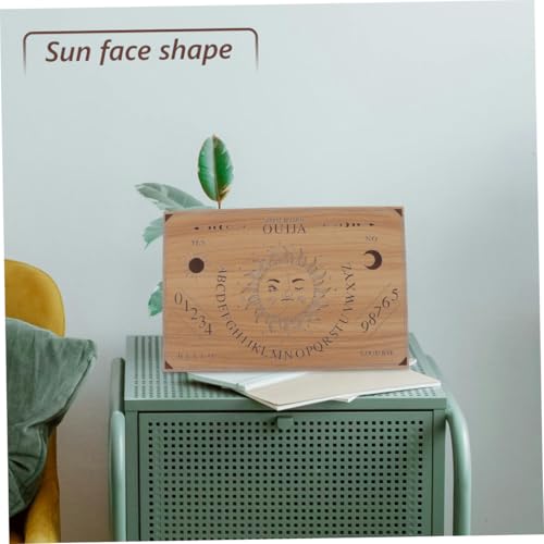 Adornos de estrellas de madera y tablero de péndulo místico para decoración de hogar 7