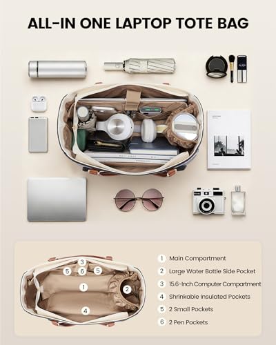 Work Tote Bag with Lunch Compartment - image 5