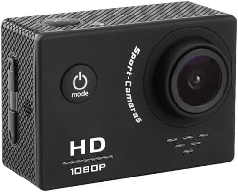 12MP Full HD 1080P Sports Action Camera With 2.0