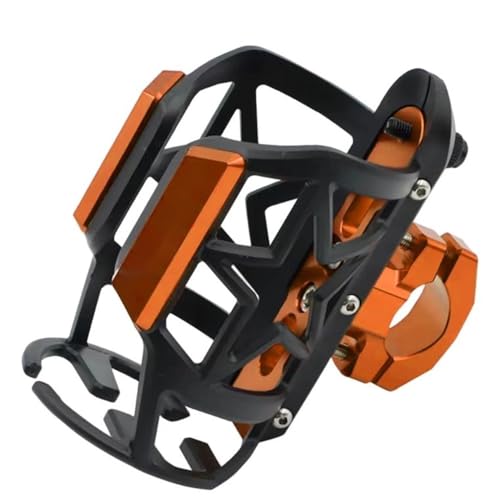 Porte-gobelet pour moto haut de gamme orange R1250GS ADV finition robuste 33mm