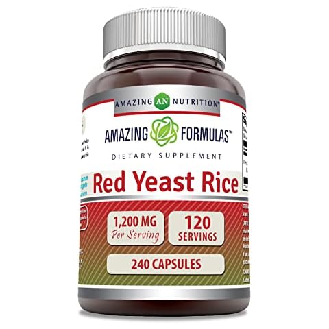 Amazing Nutrition Red Yeast Rice 1200mg Cover
