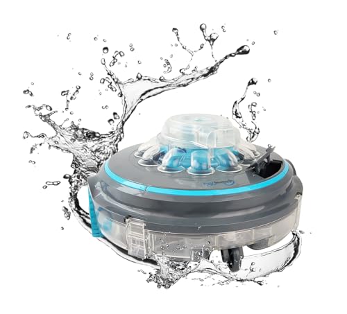 Catálogo para Comprar On-line Aspiradora para Alberca Home Depot favoritos de las personas. 48 Pool Stomach Robot Aspirador Automático Inalámbrico 65 | Diseño Transparente & Doble Filtración Avanzada | Patente Americana, 75 Min Autonomía, 80 m² Cobertura | para...