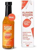 Flavor Goods, Pineapple Habanero Hot Sauce. Mild Heat. Spicy with a Hint of Sweet. Gluten-Free & Veg