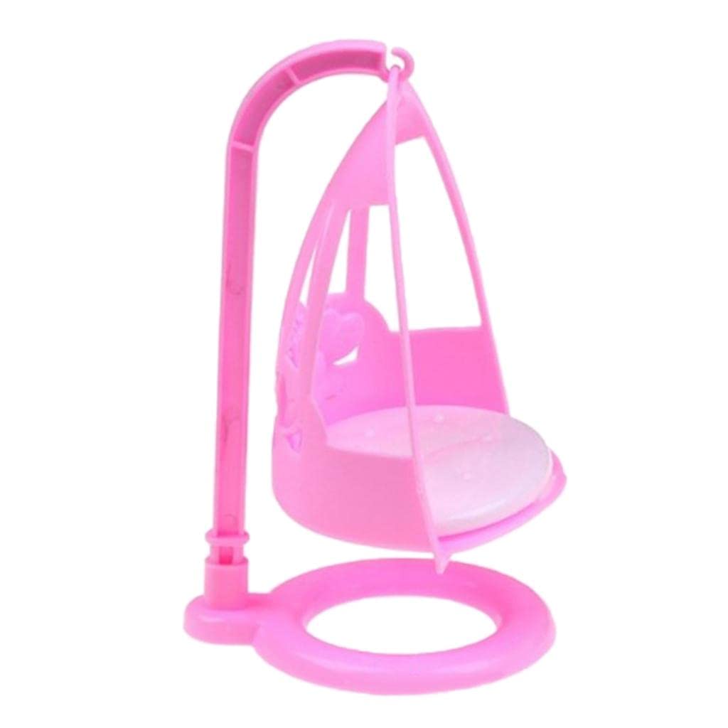 1:12 Scale Dollhouse Poly Swing Chair Model Furniture Supplies Ornaments | Dolls | Furniture | Modern (1970-Now)-image-5