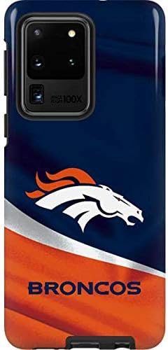 Skinit Pro Phone Case Compatible with Galaxy S20 Ultra 5G - Officially Licensed NFL Denver Broncos Design