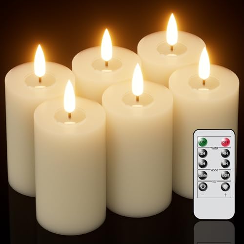 Bougies LED sans flamme à piles pour sécuriser la décoration de votre maison
