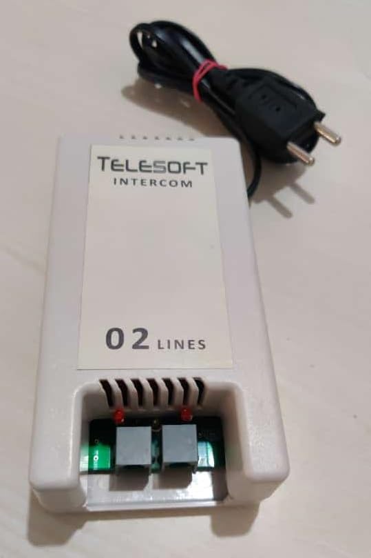 Lift and Talk Intercom System, Wired Two Way Voice Communication Set, Telephone Handsets, Internal Calling Device for Office, Reception, Security Cabin-image-49