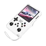 La carcasa amortiguadora con recortes precisos para consolas de juegos portátiles R36S proporciona una cubierta portátil de TPU para juegos para una protección completa y un mejor agarre