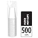 Amazon Brand - Solimo 12 oz Paper Hot Cup, 500 Count, White