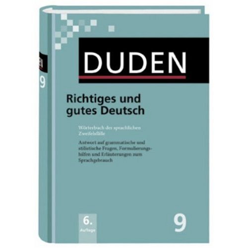 Duden Gutes Und Richtiges Deutsch