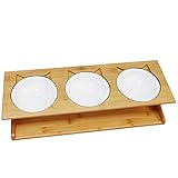 Hergestellt aus Bambusholz, das aus Brasilien importiert wurde, ist es solide und langlebig, einfach und großzügig im Design, sowohl ästhetisch als auch praktisch.