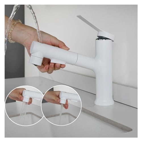 Grifo mezclador extraíble para facilitar el lavado de pelo en lavabo 6