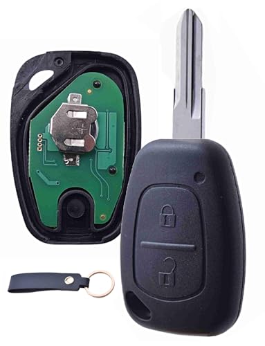 Llave en blanco ID46 electrónica programable Opel Vivaro y Renault Master VAC102