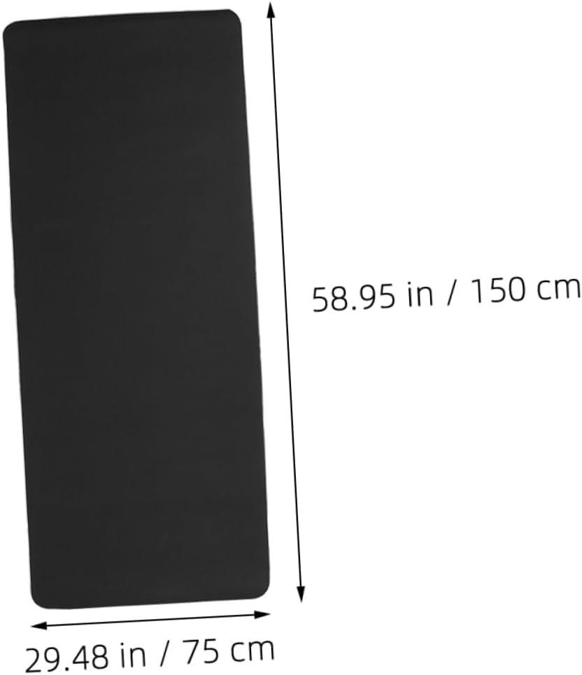 Zerodeko Exercise Equipment Cushion Mat Non Slip Treadmill Floor Protector Nbr Soundproof Fitness Mat for Gym Workouts Noise Reduction Stability