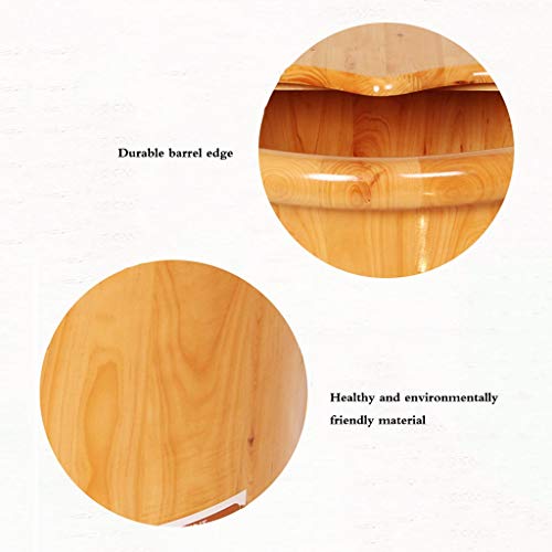 Baño de pies de madera sólida para pedicura miniatura 7