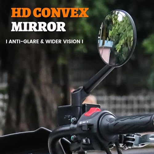 Espejo retrovisor para motocicleta urbana y scooter de uso diario en trayectos cortos 3
