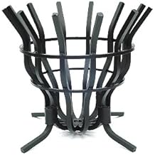 Grate Wall of Fire Short Firepit. Throws serious Heat! Black