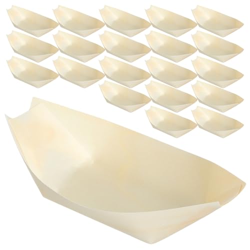 Platos mini japoneses para sushi y bandejas de madera 5 pulgadas miniatura 1