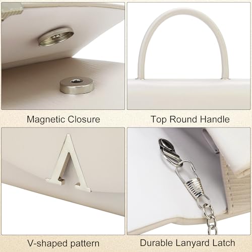 Image of Evening Clutch Purse for Womens Crossbody Shoulder Handbags Wedding Bag Cocktail Purses with Detachable Chain