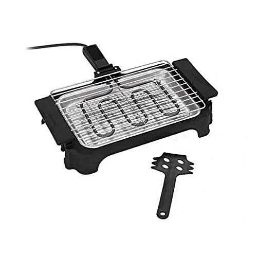 Churrasqueira Elétrica Portátil Grill Casa Churrasco Espetos Festa Cozinha