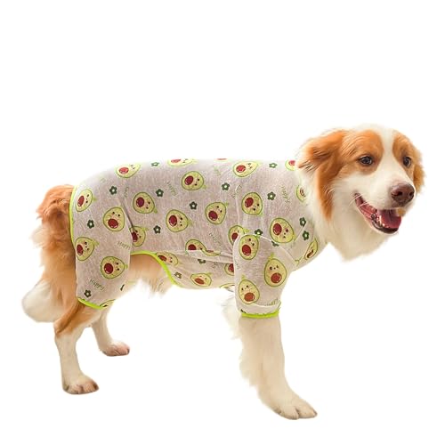 JPETTO犬服 つなぎ 春夏 ロンパース 犬の服 パジャマ メッシュ 防虫 ひんやり ドッグウェア タンクトップ 通気性 犬用 Tシャツ 涼やか UVカット 脱毛保護 小中型犬25-25A11グリーンL