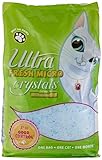 Ultra Fresh Micro Crystals Cat Litter, Silica Gel Crystal Cat Litter, Soft-on-Paws, Lightweight, Superior Odor Control, Low Dust