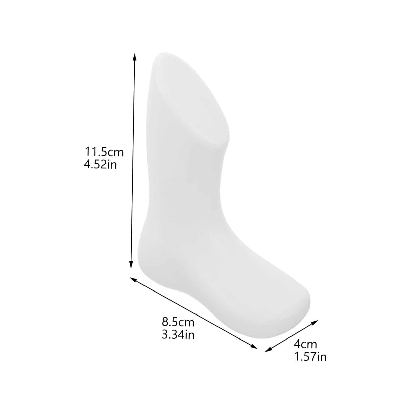 Generic 1Pair Foot Mannequin Display Portable Foot Model for Shoe Retail Lightweight Design for for Showcasing Socks and Sandals