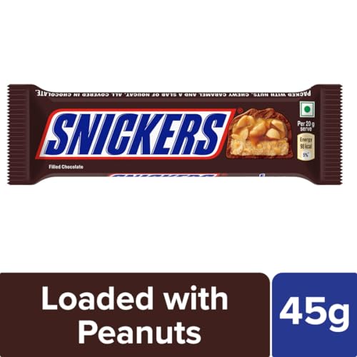 Image of Snickers Chocolate Bar, 45 g