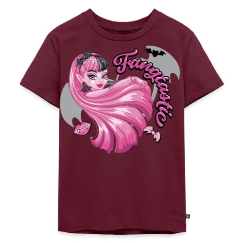 T-shirt Monster High Draculaura haut de gamme en maille douce enfant