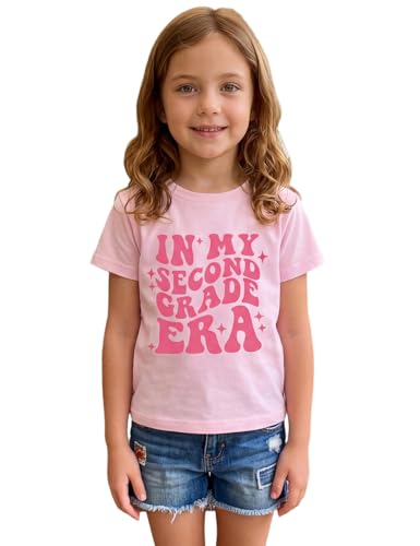 Image of Kids Girls First Day of School Shirt in My Pre-K /Kindergarten /First /Second /Third /Fourth /Fifth Grade Era T-Shirt