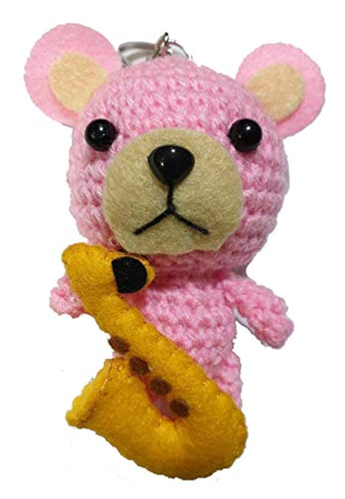 ※※※くまお。※※※ Amazon | くまくまお サックスくまお ピンク ／ 有限会社