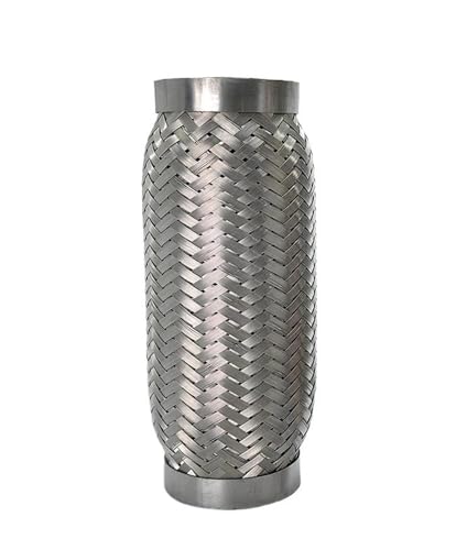 Tubes d'échappement flexibles de 64-200mm en acier inoxydable pour réparation voiture