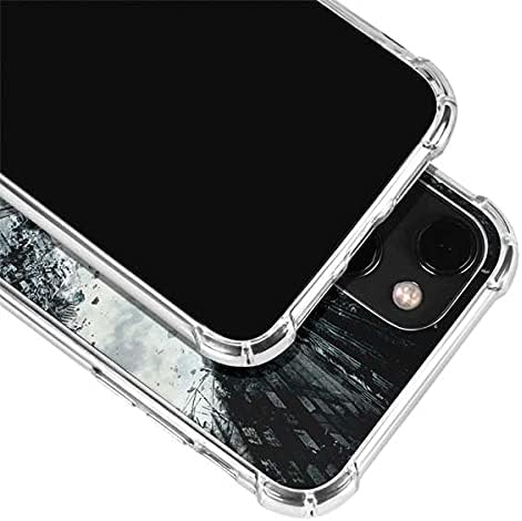 Skinit Clear Phone Case Compatible with iPhone 13 Mini - Officially Licensed DC Comics Batman Dark Knight Rises Poster Design