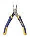 Long Nose Plier, 5-1/4 in, Serrated